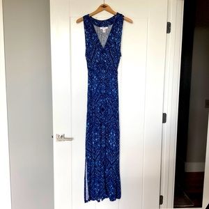 Long maternity dress